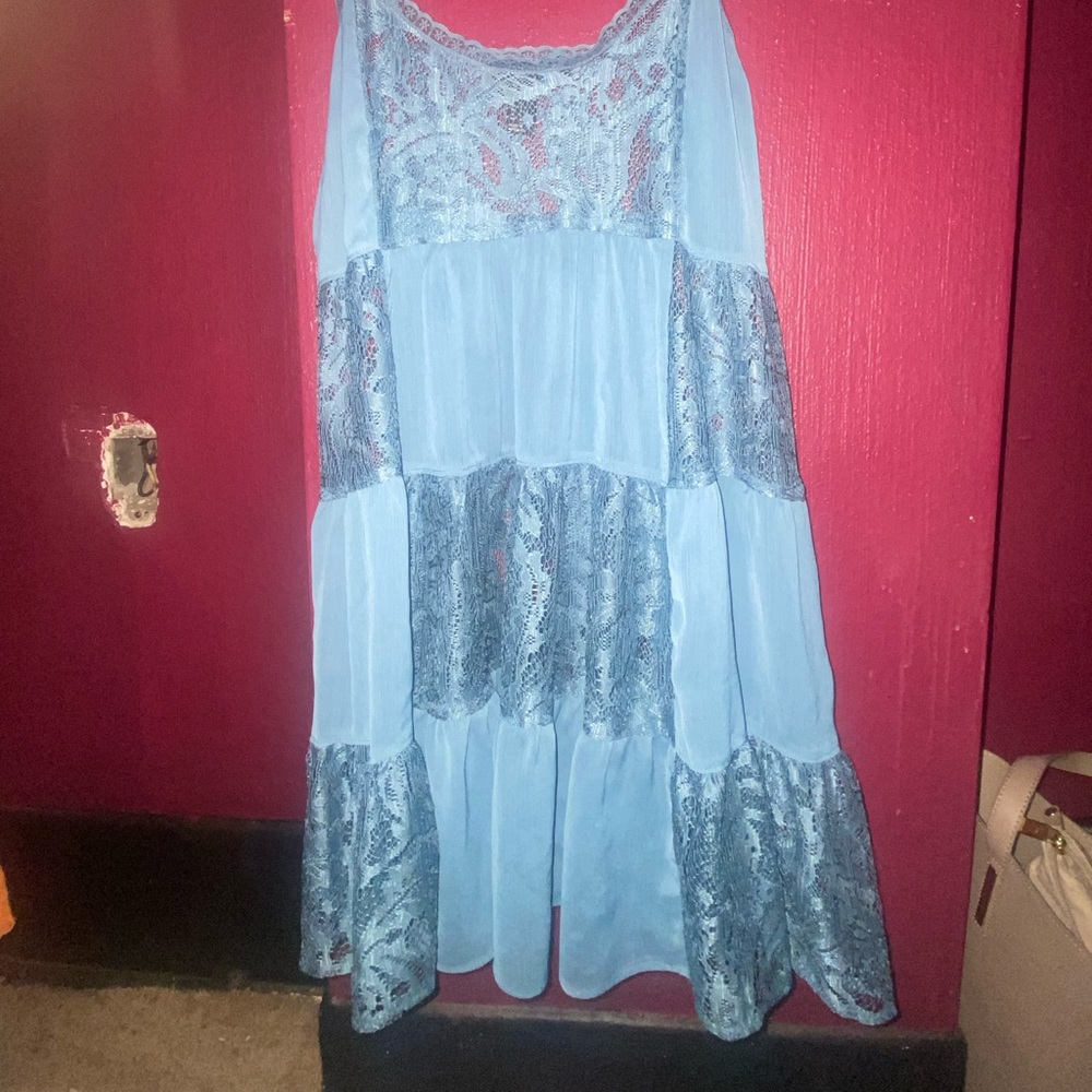 Forever 21 Blue lace dress NWOT